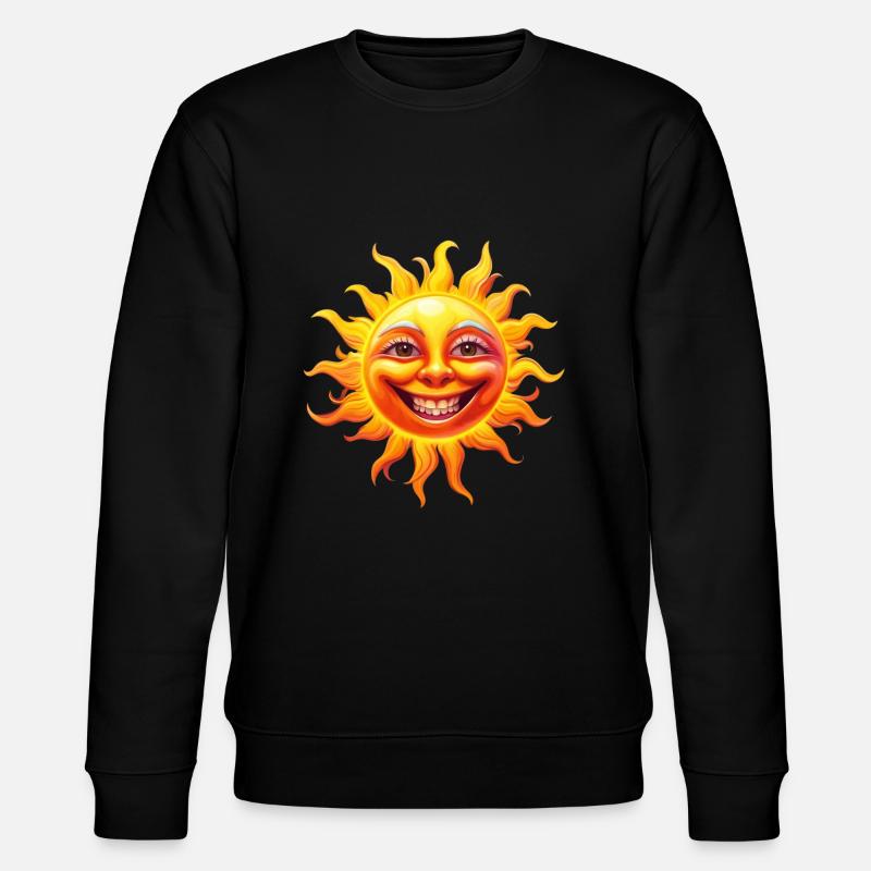 Sunsmile - Stanley/Stella Unisex Bio-Sweatshirt CHANGER  - Schwarz