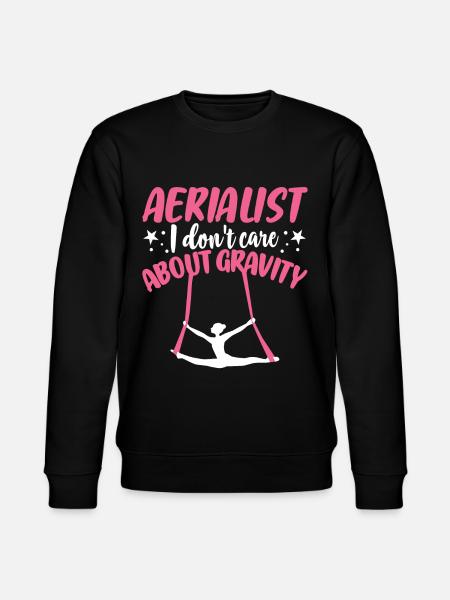 Air silk - Stanley/Stella CHANGER Unisex Organic Sweatshirt - black