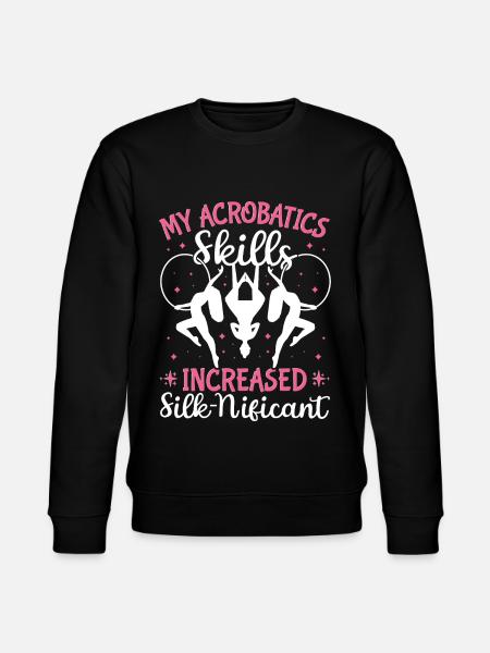 Acrobate de soie aérienne - Sweat bio CHANGER Stanley/Stella Unisexe - noir