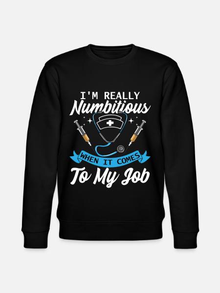 Anaesthetist - Stanley/Stella CHANGER Unisex Organic Sweatshirt - black