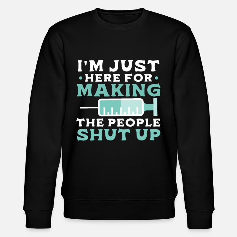 Anaesthetist - Stanley/Stella CHANGER Unisex Organic Sweatshirt - black