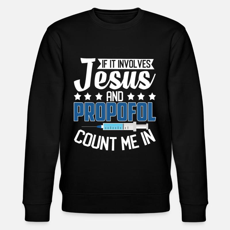 Anesthésiste - Sweat bio CHANGER Stanley/Stella Unisexe - noir