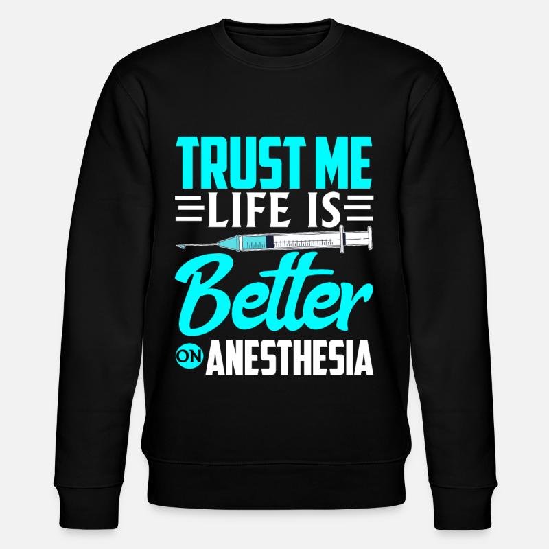 Anesthésiste - Sweat bio CHANGER Stanley/Stella Unisexe - noir
