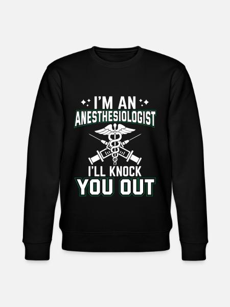 Anesthesiology - Stanley/Stella CHANGER Unisex Organic Sweatshirt - black