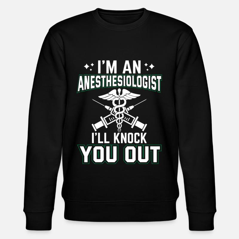 Anesthésiologie - Sweat bio CHANGER Stanley/Stella Unisexe - noir