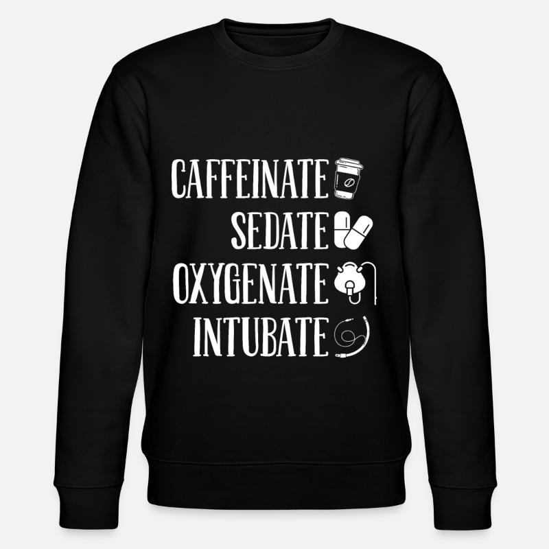 Anaesthetist - Stanley/Stella CHANGER Unisex Organic Sweatshirt - black