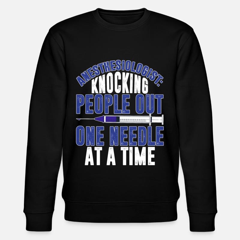 Anesthesiology - Stanley/Stella CHANGER Unisex Organic Sweatshirt - black