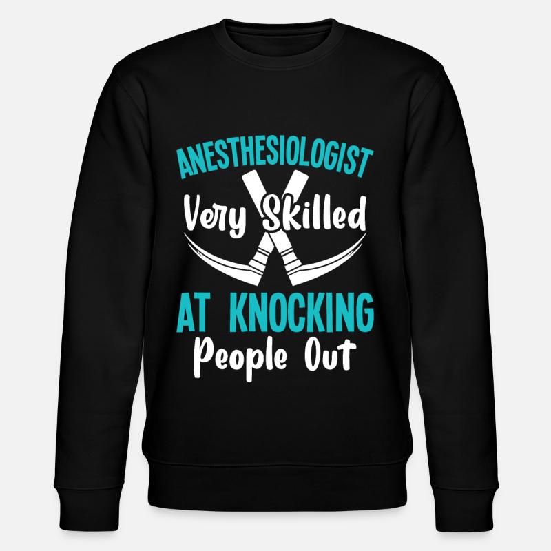 Anesthesiology - Stanley/Stella CHANGER Unisex Organic Sweatshirt - black