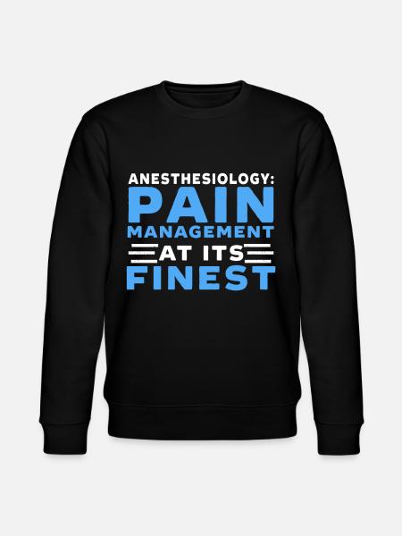 Anaesthetist - Stanley/Stella CHANGER Unisex Organic Sweatshirt - black