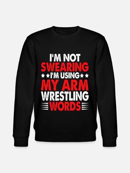 Arm wrestler - Stanley/Stella CHANGER Unisex Organic Sweatshirt - black