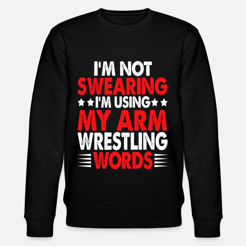 Armdrücker - Stanley/Stella Unisex Bio-Sweatshirt CHANGER  - Schwarz