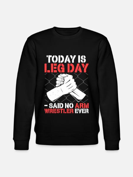 Arm wrestling - Stanley/Stella CHANGER Unisex Organic Sweatshirt - black