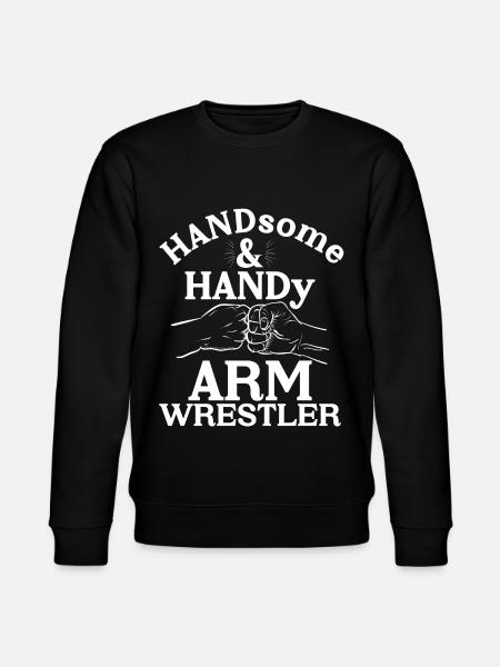 Arm wrestling - Stanley/Stella CHANGER Unisex Organic Sweatshirt - black