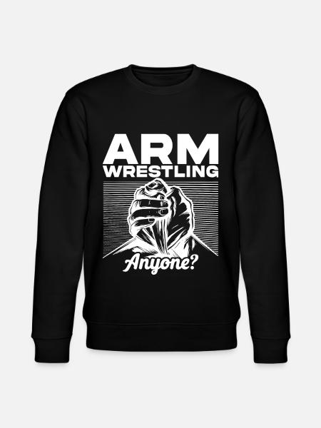 Arm wrestler - Stanley/Stella CHANGER Unisex Organic Sweatshirt - black