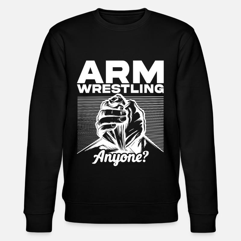 Arm wrestler - Stanley/Stella CHANGER Unisex Organic Sweatshirt - black