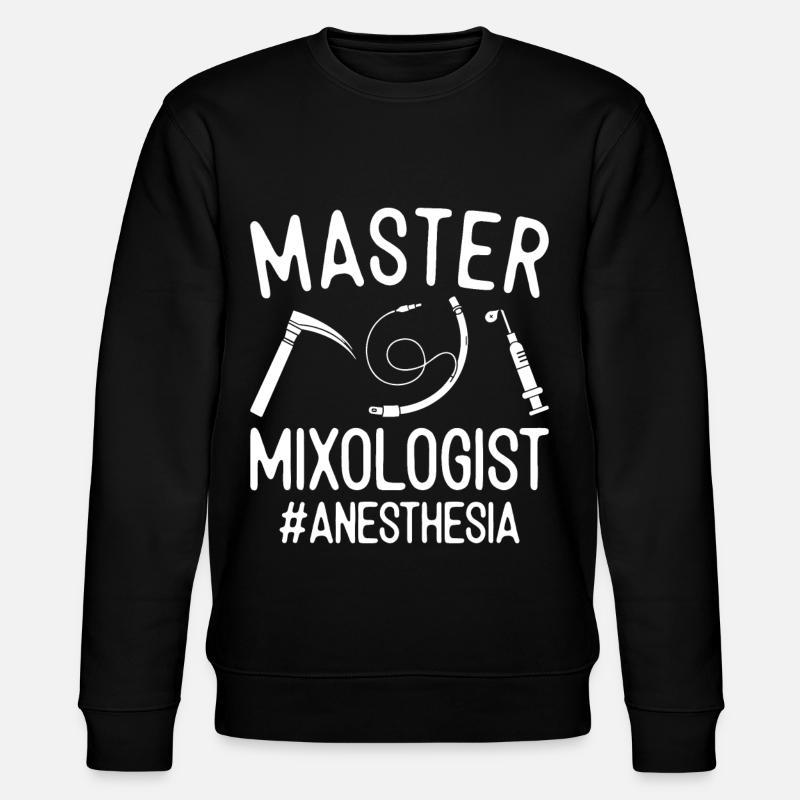 Anesthesiology - Stanley/Stella CHANGER Unisex Organic Sweatshirt - black