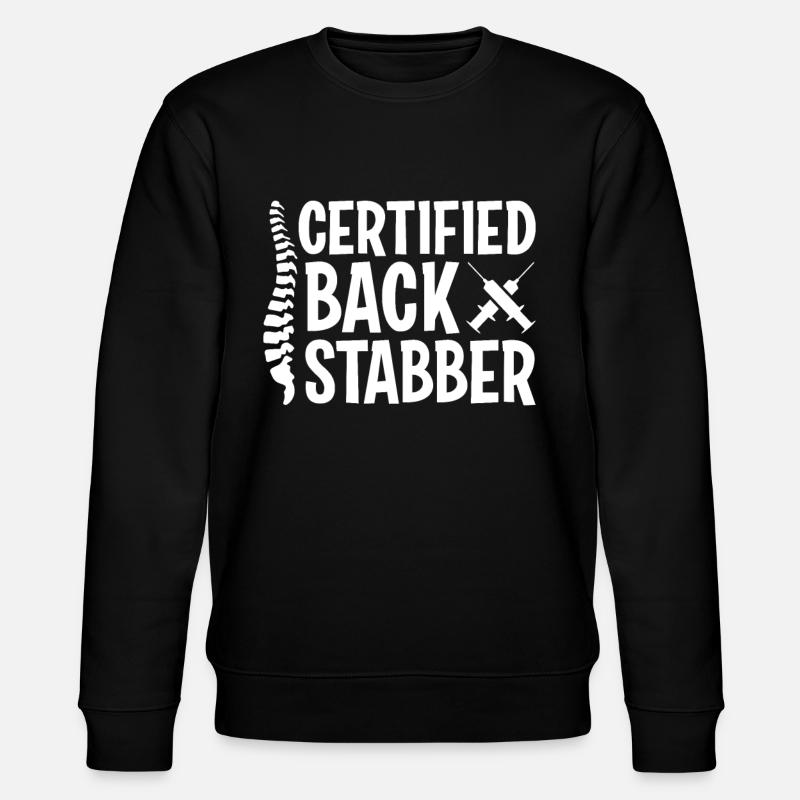 Anesthesiologist Anesthesiology - Stanley/Stella CHANGER Unisex Organic Sweatshirt - black