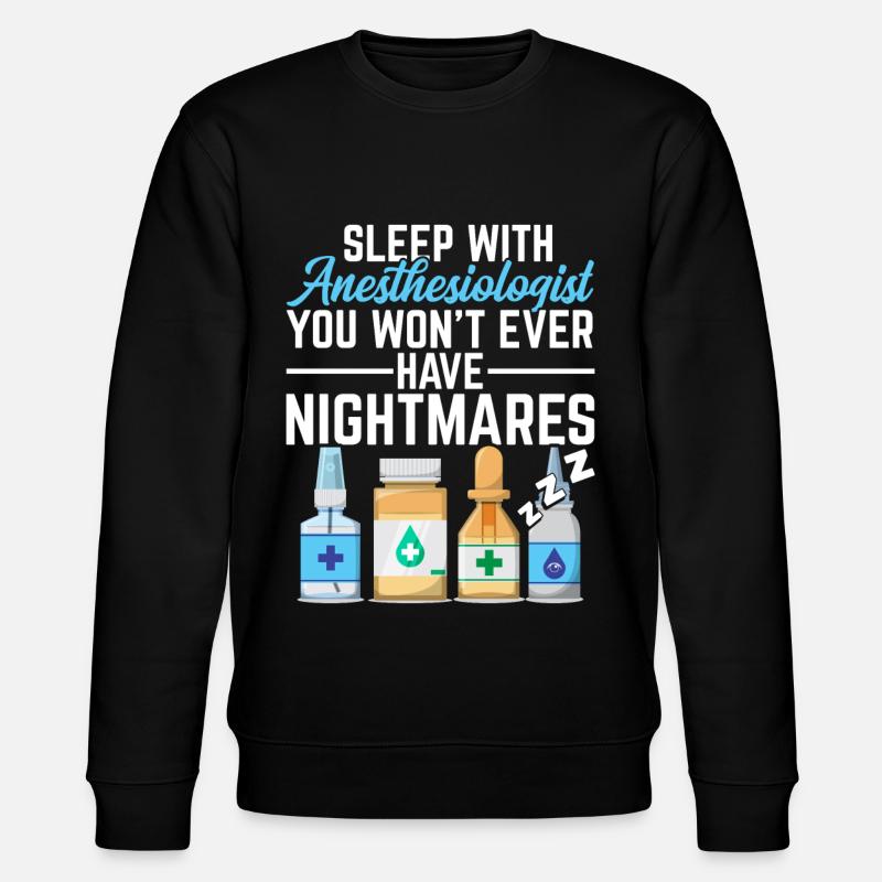 Anesthesiology - Stanley/Stella CHANGER Unisex Organic Sweatshirt - black