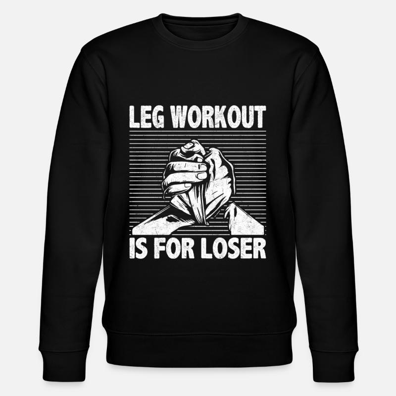 Bras de fer - Sweat bio CHANGER Stanley/Stella Unisexe - noir