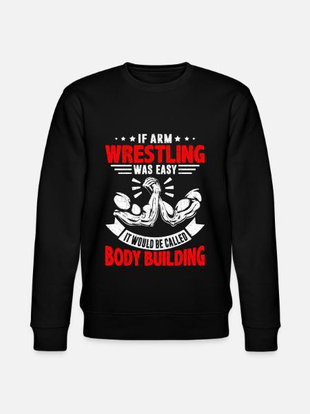 Arm wrestler - Stanley/Stella CHANGER Unisex Organic Sweatshirt - black