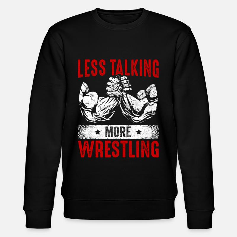 Bras de fer - Sweat bio CHANGER Stanley/Stella Unisexe - noir