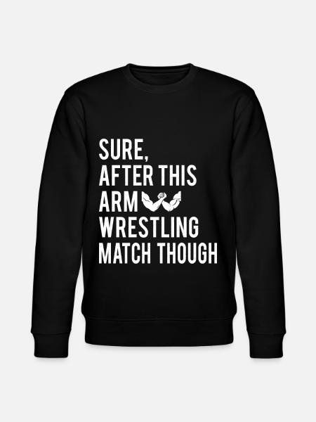 Arm wrestler - Stanley/Stella CHANGER Unisex Organic Sweatshirt - black