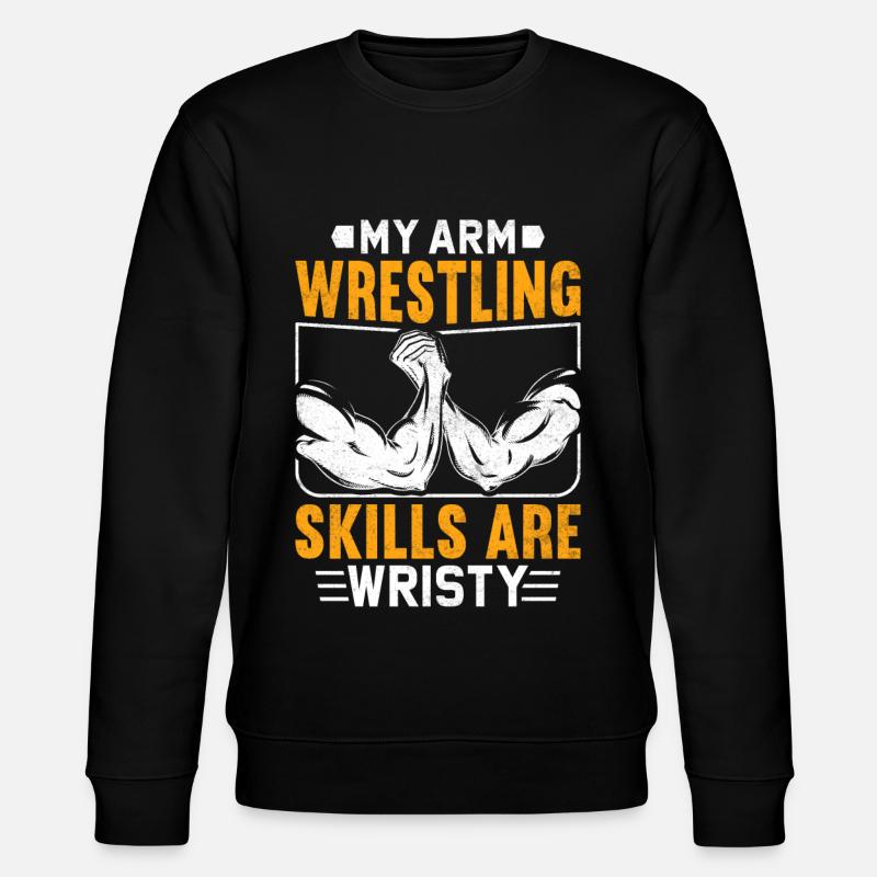 Armdrücker - Stanley/Stella Unisex Bio-Sweatshirt CHANGER  - Schwarz