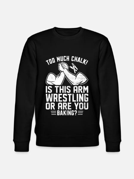 Arm wrestler - Stanley/Stella CHANGER Unisex Organic Sweatshirt - black