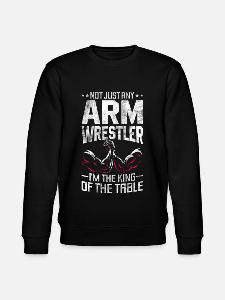 Arm wrestling - Stanley/Stella CHANGER Unisex Organic Sweatshirt - black