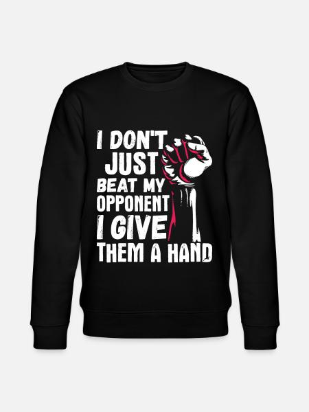Arm wrestling arm wrestler - Stanley/Stella CHANGER Unisex Organic Sweatshirt - black