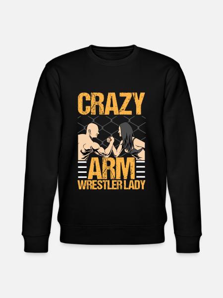 Arm wrestling - Stanley/Stella CHANGER Unisex Organic Sweatshirt - black