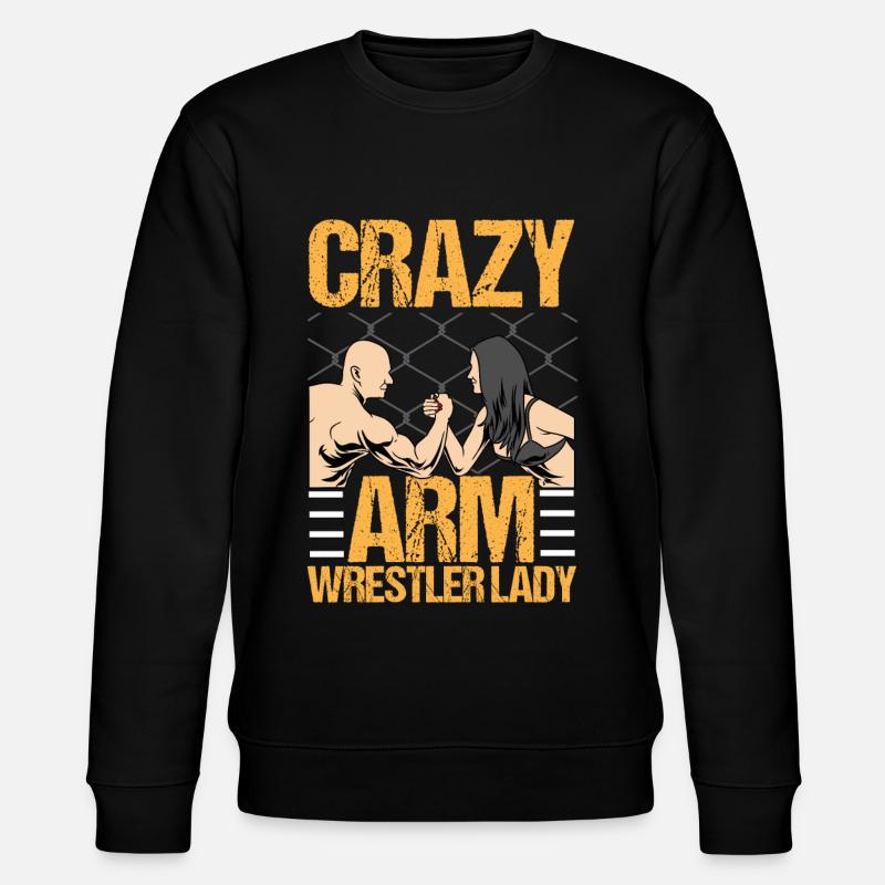 Arm wrestling - Stanley/Stella CHANGER Unisex Organic Sweatshirt - black