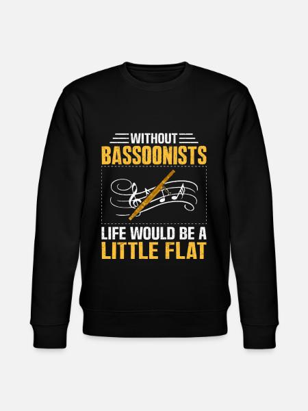 Fagott - Stanley/Stella Unisex Bio-Sweatshirt CHANGER  - Schwarz