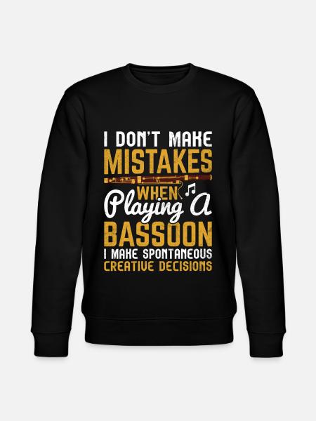 Bassoonist - Stanley/Stella CHANGER Unisex Organic Sweatshirt - black