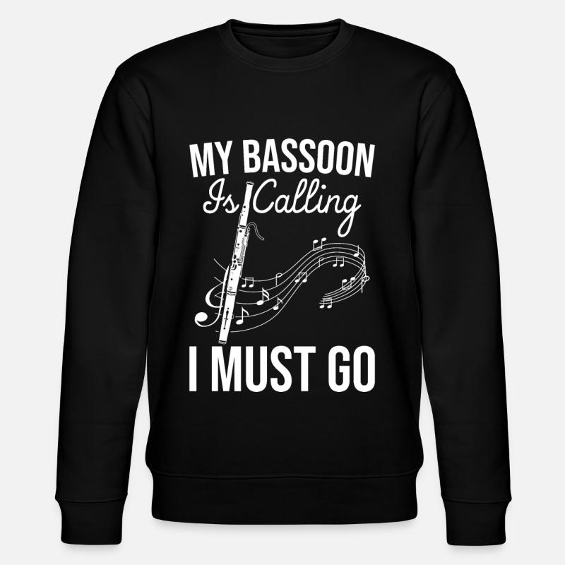 Basson - Sweat bio CHANGER Stanley/Stella Unisexe - noir