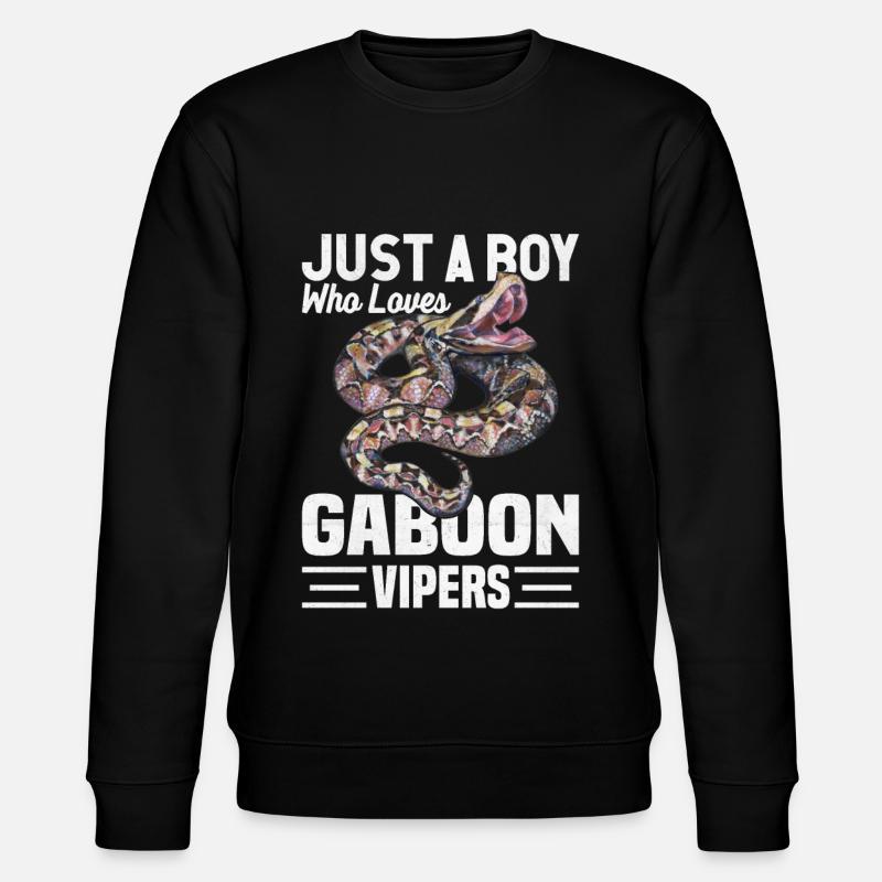 Snake owners - Stanley/Stella CHANGER Unisex Organic Sweatshirt - black