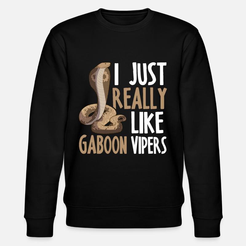 Snake owners - Stanley/Stella CHANGER Unisex Organic Sweatshirt - black