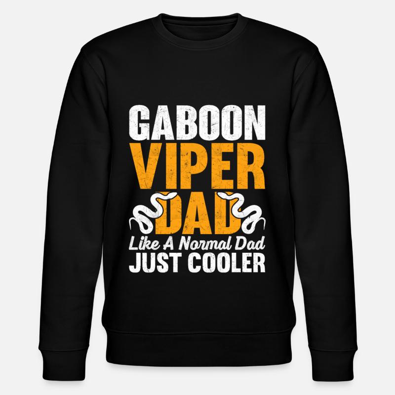 Snake owners - Stanley/Stella CHANGER Unisex Organic Sweatshirt - black