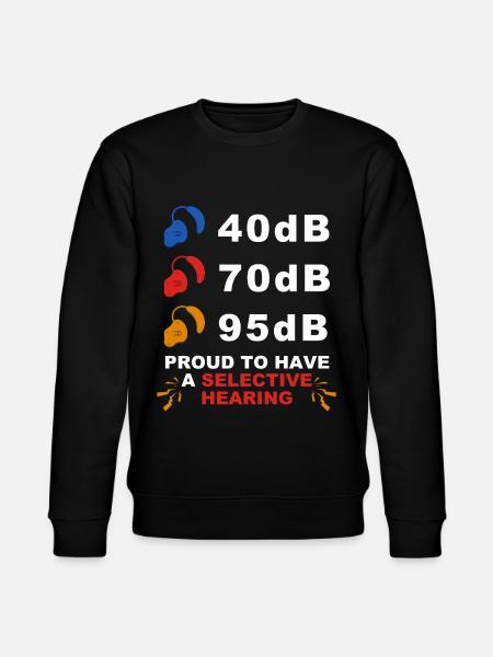 Deaf Pride ASL - Stanley/Stella CHANGER Unisex Organic Sweatshirt - black