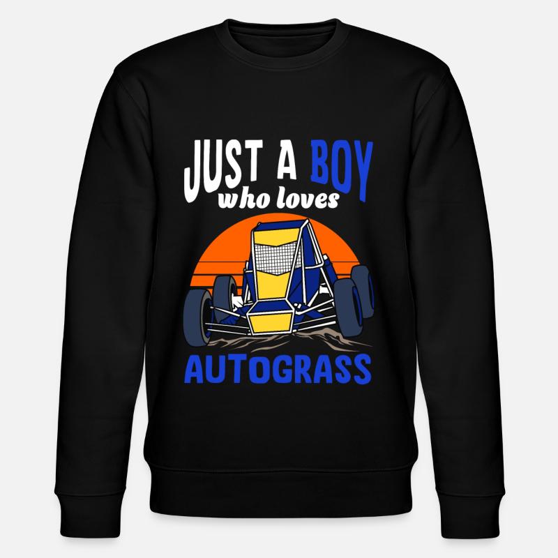 Retro - Stanley/Stella CHANGER Unisex Organic Sweatshirt - black