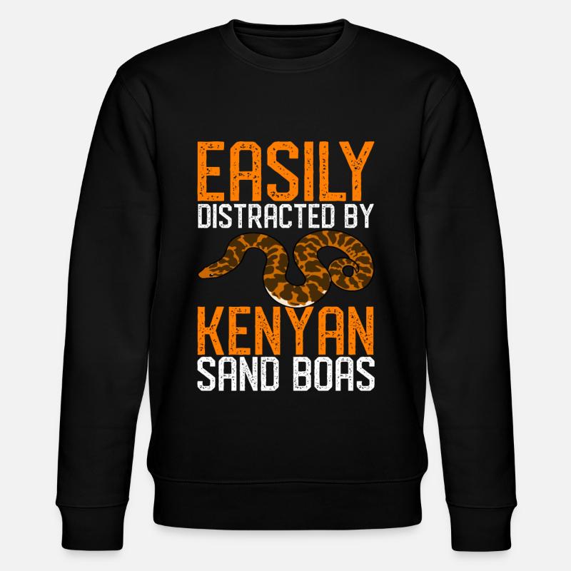 Snake owners - Stanley/Stella CHANGER Unisex Organic Sweatshirt - black