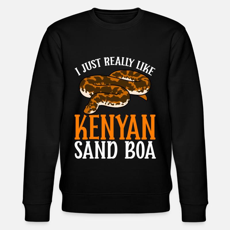 Snake owners - Stanley/Stella CHANGER Unisex Organic Sweatshirt - black