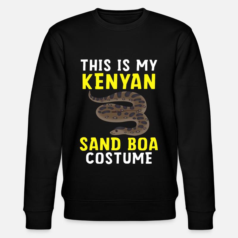 Snake owners - Stanley/Stella CHANGER Unisex Organic Sweatshirt - black