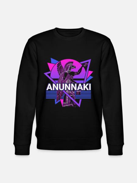 Anunnaki Ancient Sumerians Babylonians Assyrians - Stanley/Stella CHANGER Unisex Organic Sweatshirt - black