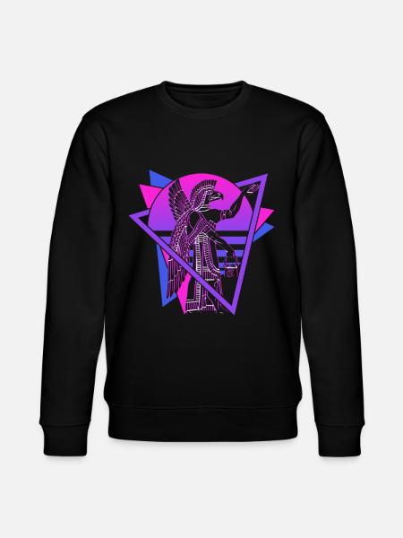Anunnaki Ancient Sumerians Babylonians Assyrians - Stanley/Stella CHANGER Unisex Organic Sweatshirt - black