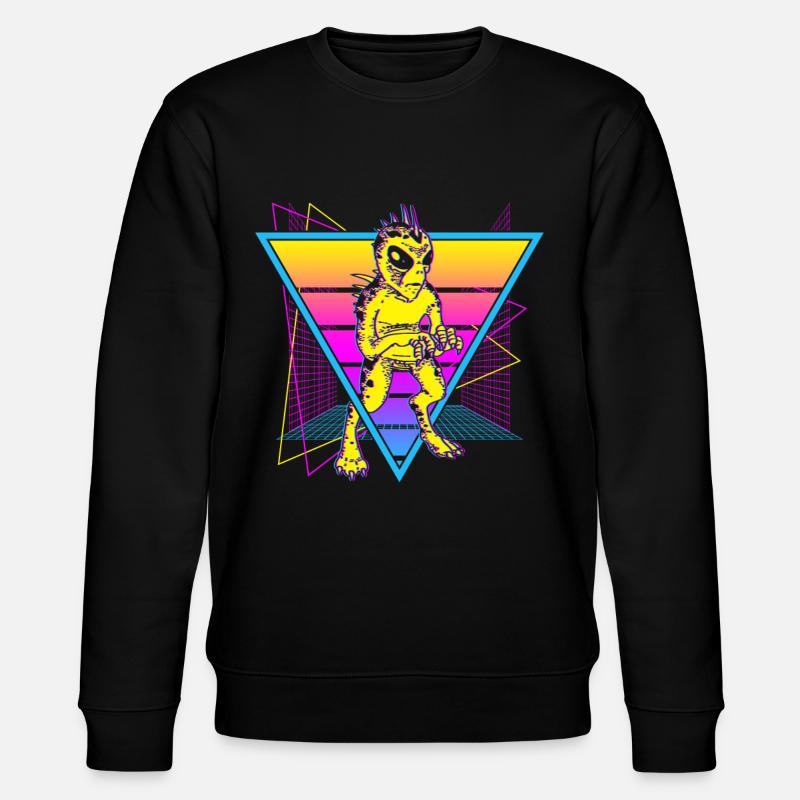 Chupacabra Crypto Cryptozoologie Rétro - Sweat bio CHANGER Stanley/Stella Unisexe - noir