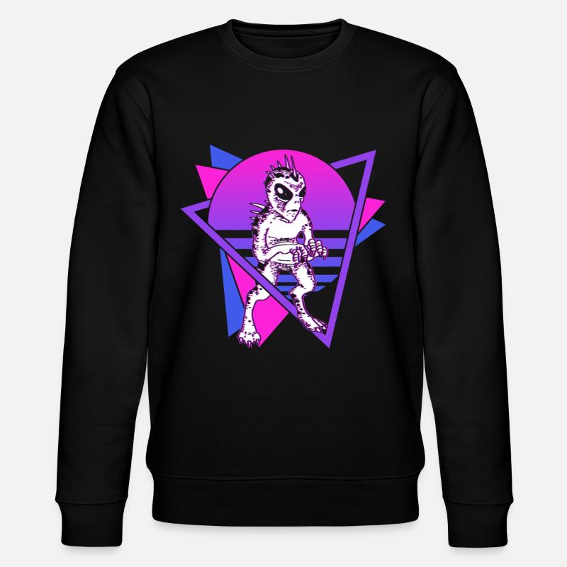 Chupacabra Crypto Cryptozoologie Rétro - Sweat bio CHANGER Stanley/Stella Unisexe - noir