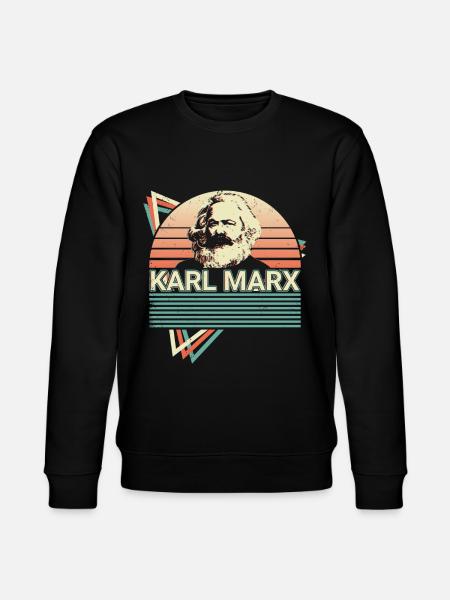 Socialistisk socialisme Kommunistisk kommunisme - Stanley/Stella økologisk unisex-sweatshirt CHANGER  - sort