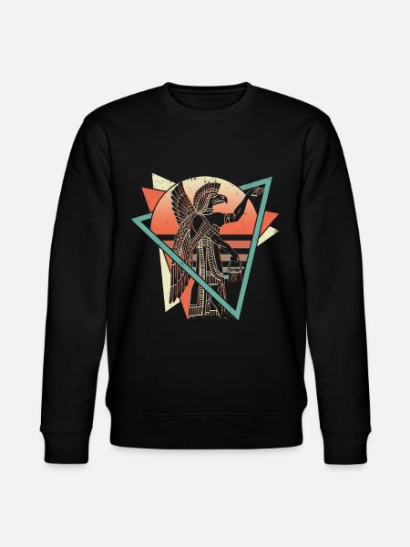 Anunnaki Ancient Sumerians Babylonians Assyrians - Stanley/Stella CHANGER Unisex Organic Sweatshirt - black