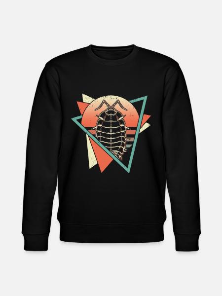 Isopodes Retro Vaporwave - Sweat bio CHANGER Stanley/Stella Unisexe - noir